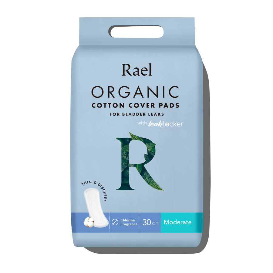 Moderate Organic Cotton Cover Incontinence Pads | G1046UM3