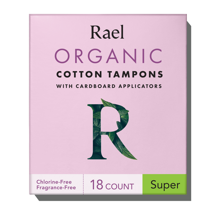 Super Cardboard Applicator Tampons Made With Organic Cotton | G1013NIT