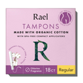 Regular Compact Tampons Made With Organic Cotton
